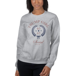 'Trump Girl Social Club' Unisex Crewneck Sweatshirt | Color Print